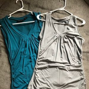 Two Dressy tank tops.